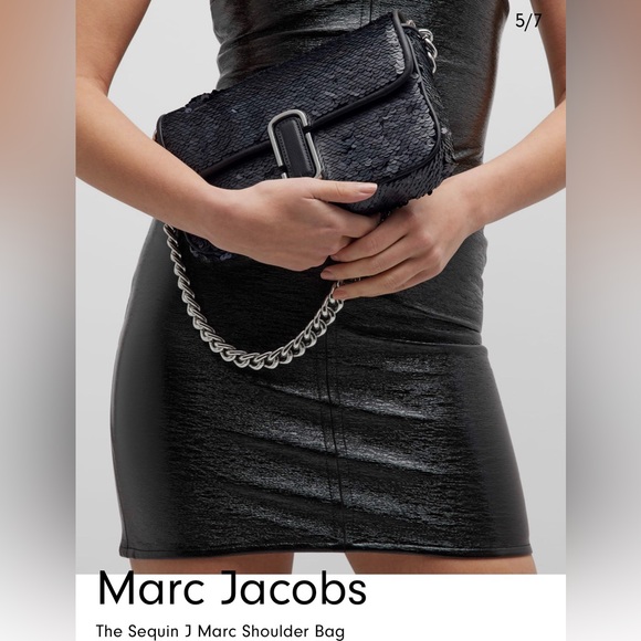 NEW in perfect condition Marc Jacob’s Black shoulder bag! - Picture 4 of 11
